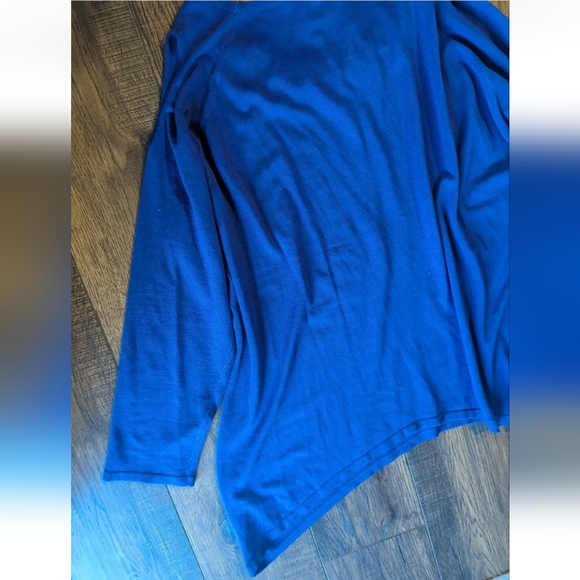 Ashley Stewart Size 26 Jewel Embellishment Violet Purple Cold Shoulder Tunic NWT - Picture 16 of 16